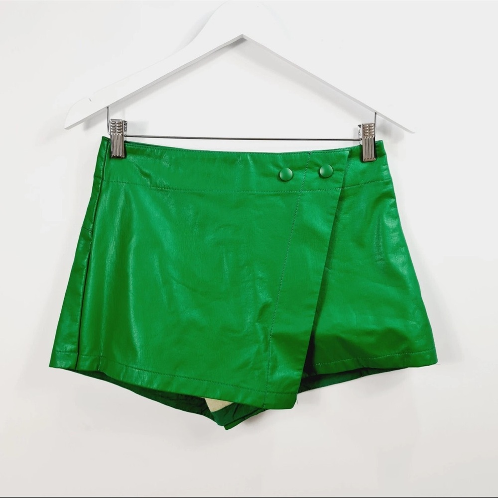 Free People Green Women's Skort